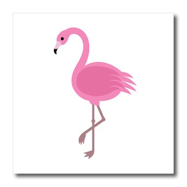 Amazon.com: 3dRose Pink Flamingo-Iron On Heat Transfer, 10